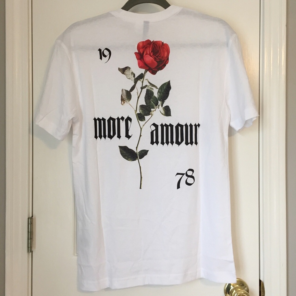 “More Amour” Gothic Rose Tee
